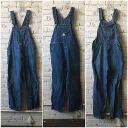 Classic style denim Overalls by the bundle-BIG SIZES